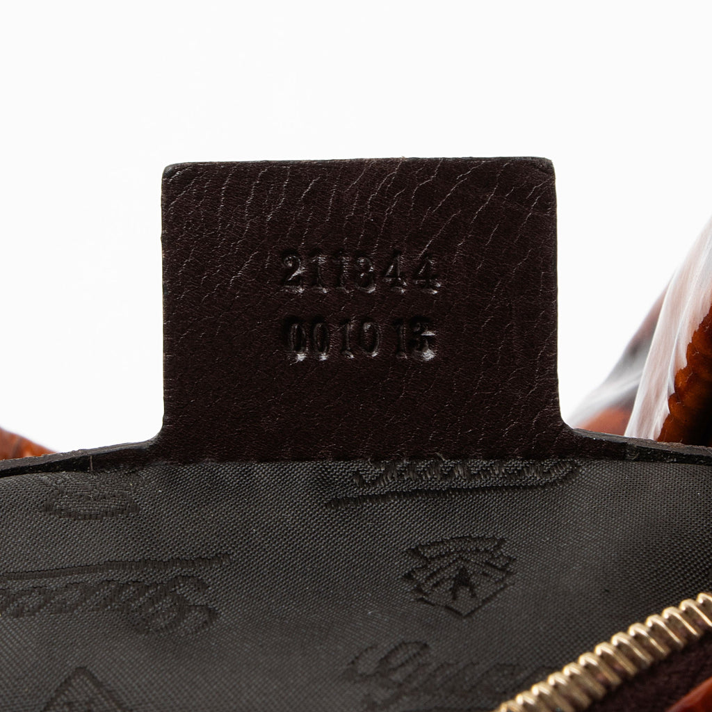 Gucci Patent Leather Hysteria Hobo
