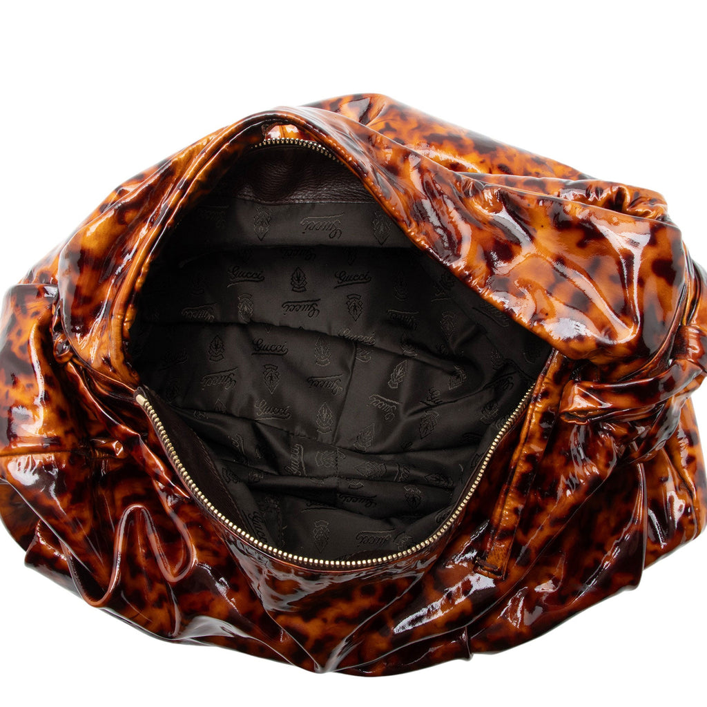 Gucci Patent Leather Hysteria Hobo