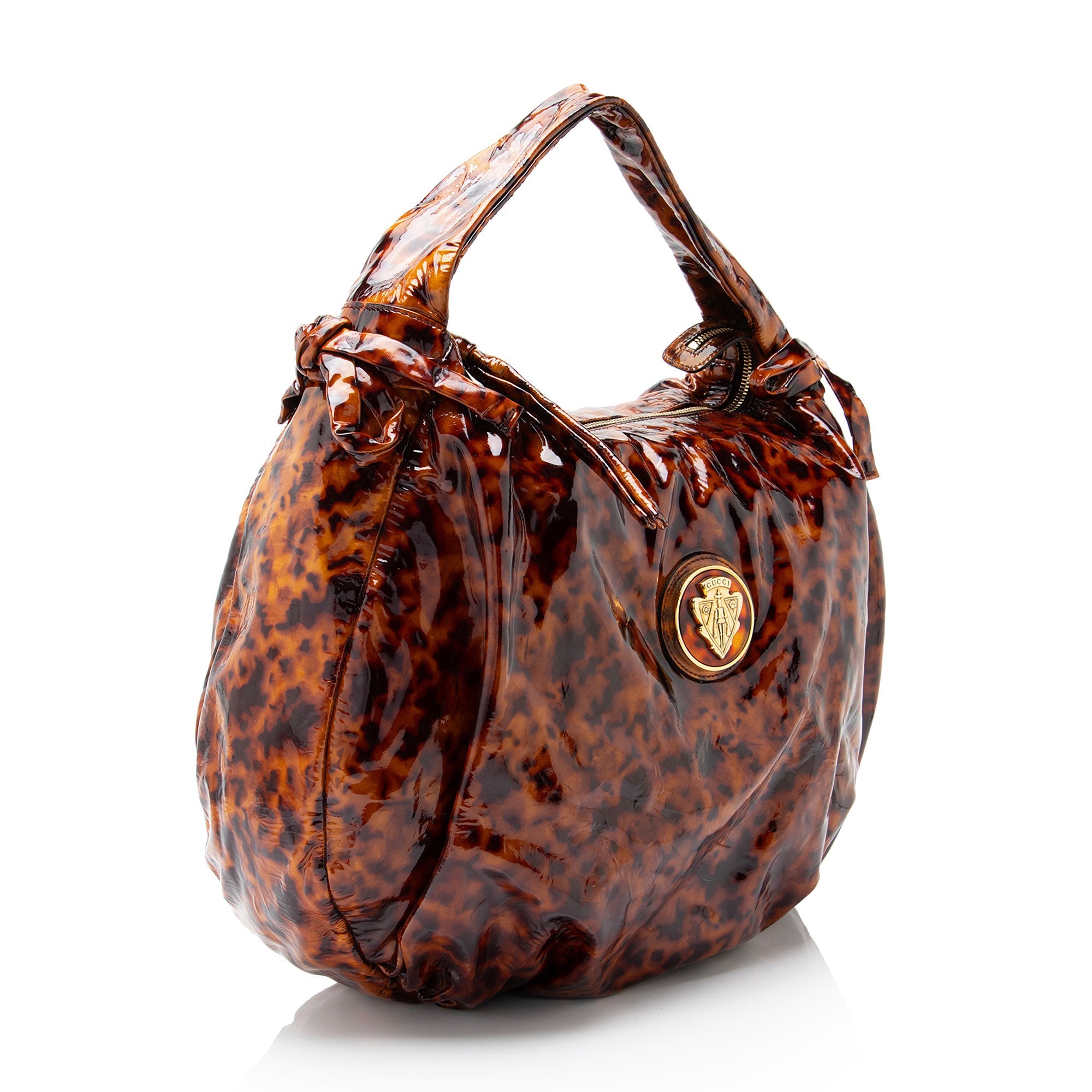 Gucci Patent Leather Hysteria Hobo