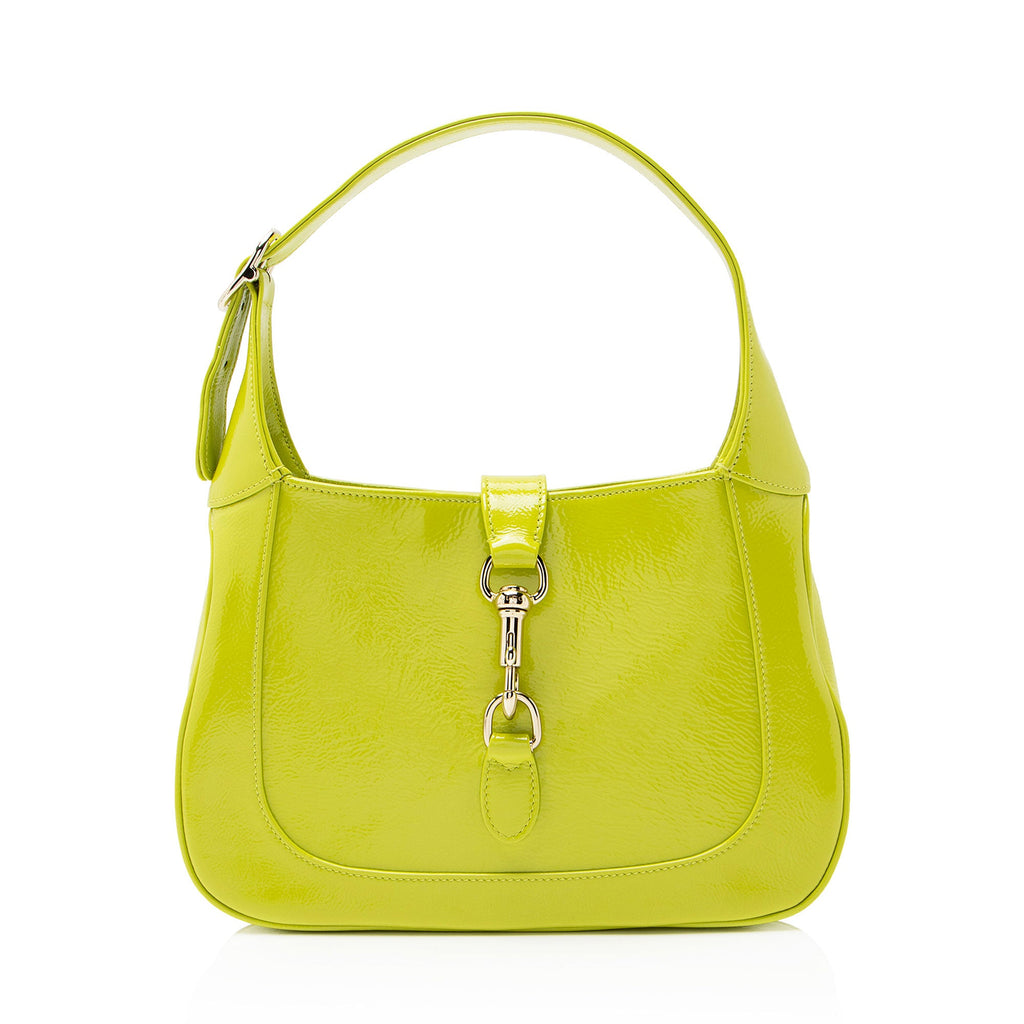 Gucci Patent Leather Jackie Small Shoulder Bag