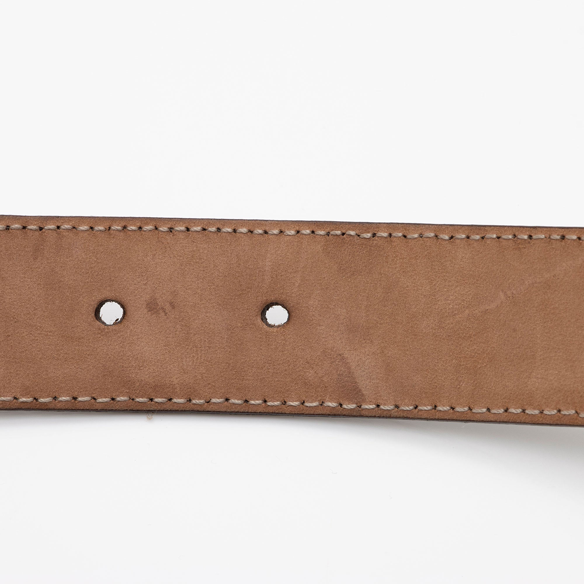 Gucci Patent Leather Microguccissima Interlocking G Narrow Belt - Size 40 / 100 (SHF-UcAdV9)