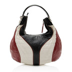 Gucci Patent Leather Snow Glam Hobo