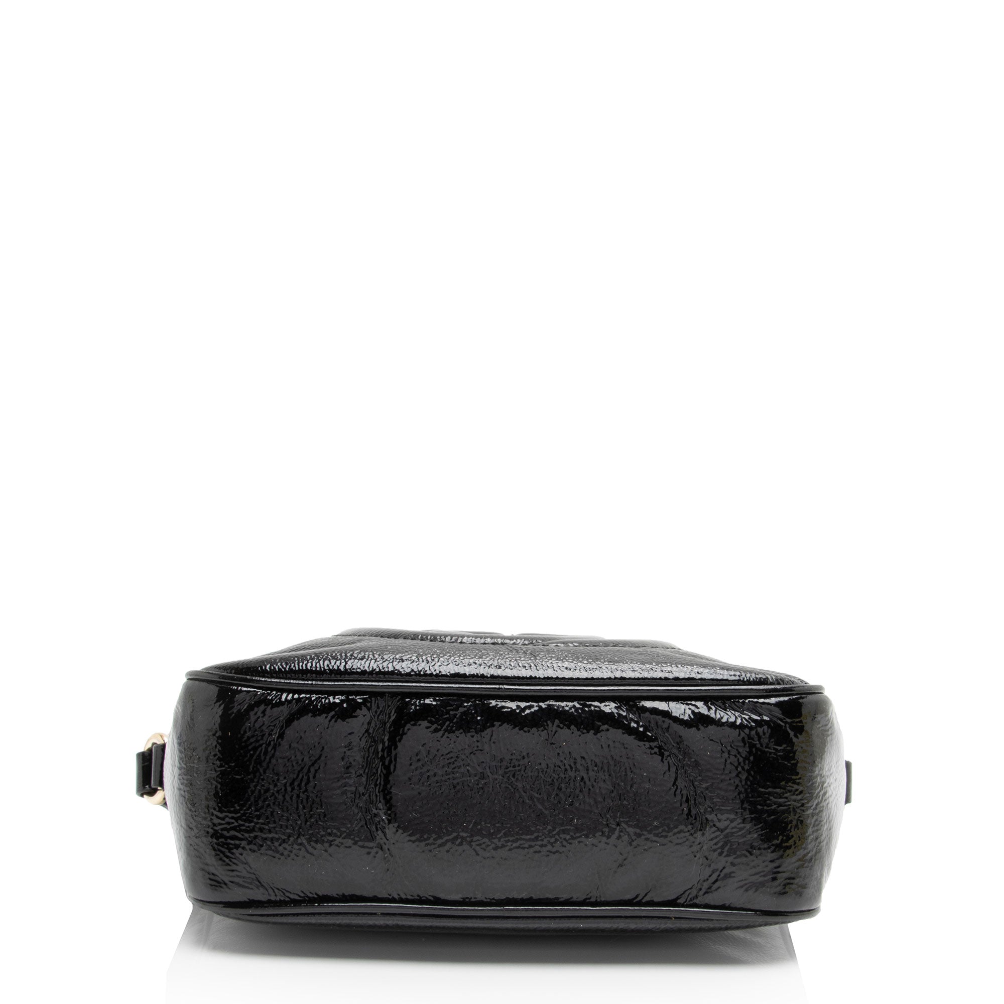 Gucci Patent Leather Soho Disco Bag (SHF-jaEn3g)