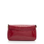 Gucci Patent Leather Soho Medium Flap Bag (SHF-V6tPqW)