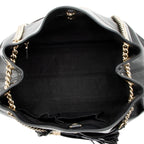 Gucci Patent Leather Soho Medium Shoulder Bag
