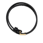 Gucci Patent Leather Square G Wrap Bracelet (SHF-n32N1x)