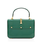 Gucci Patent Leather Sylvie 1969 Mini Top Handle