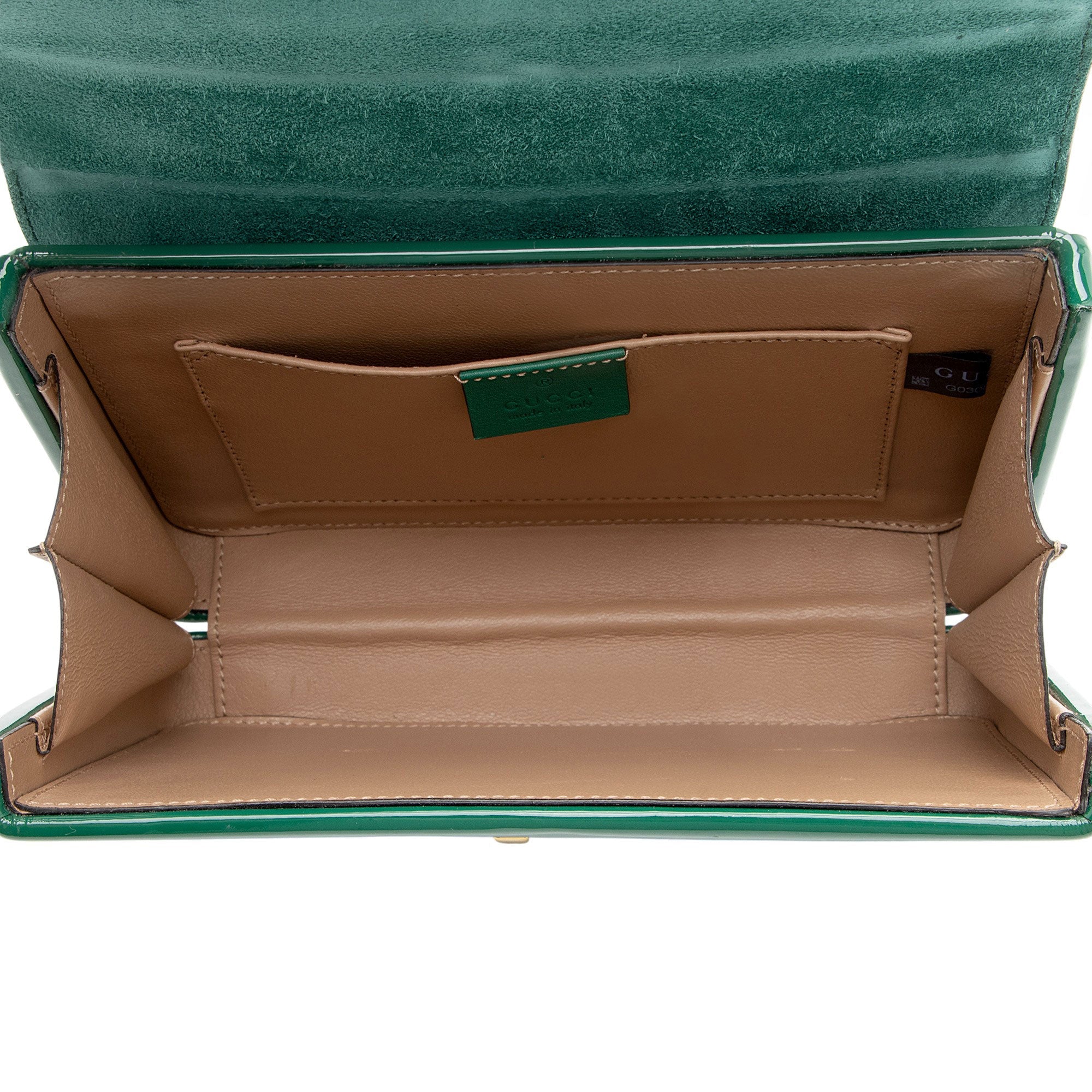 Gucci Patent Leather Sylvie 1969 Mini Top Handle