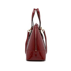 Gucci Patent Microguccissima Nice Dome Satchel (SHG-NUS8YT)