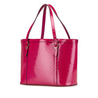 Gucci Patent Microguccissima Nice Tote
