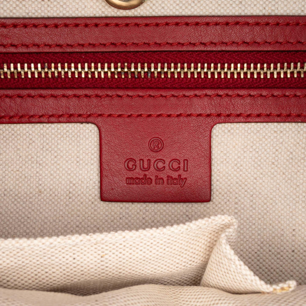 Gucci Patent Microguccissima Nice Tote