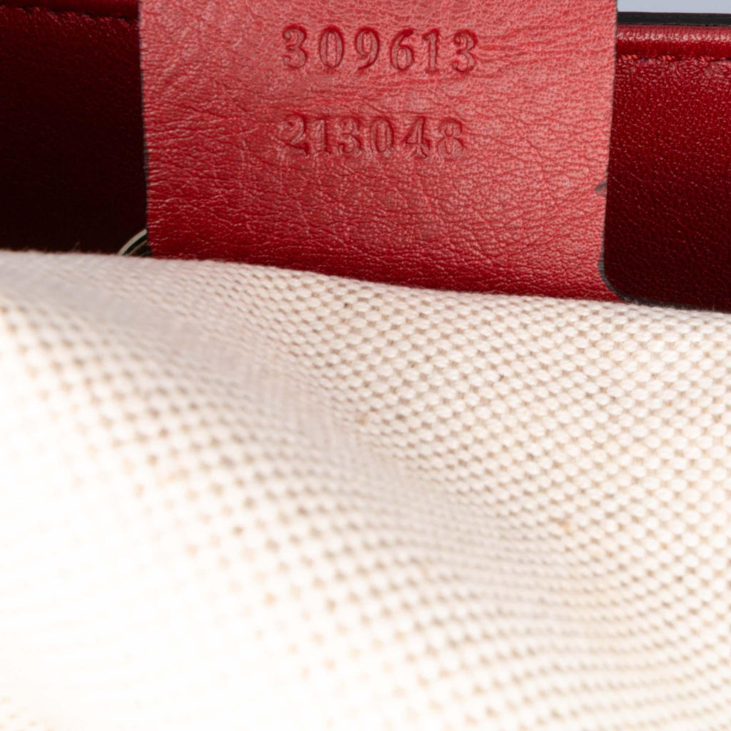 Gucci Patent Microguccissima Nice Tote