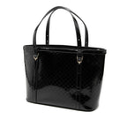 Gucci Patent Microguccissima Nice Tote