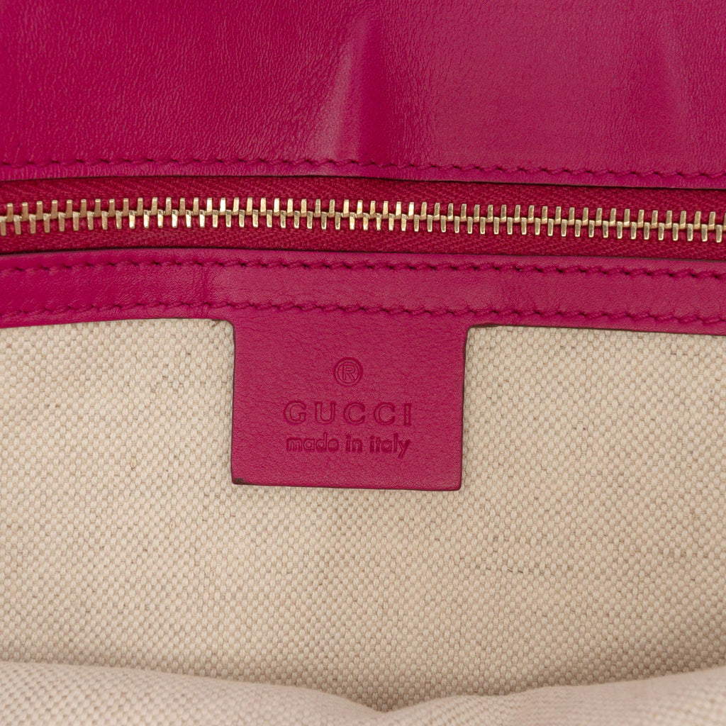 Gucci Patent Microguccissima Nice Tote