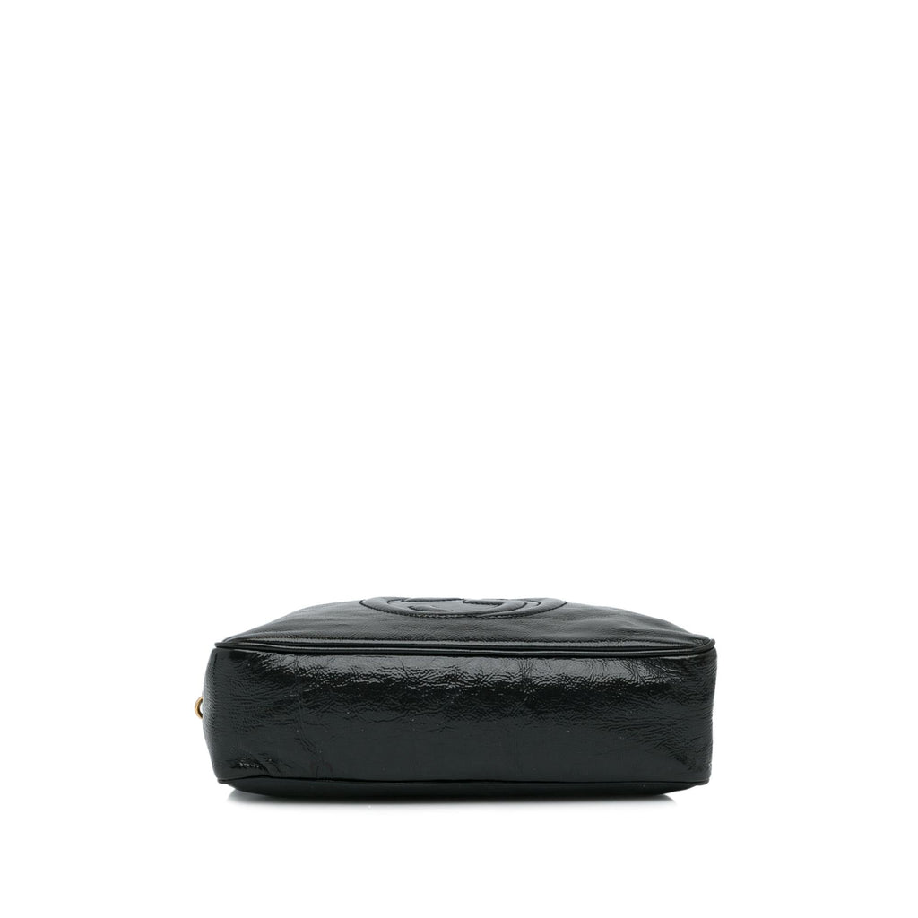 Gucci Patent Soho Chain Shoulder Bag (SHG-EHEZ8m)