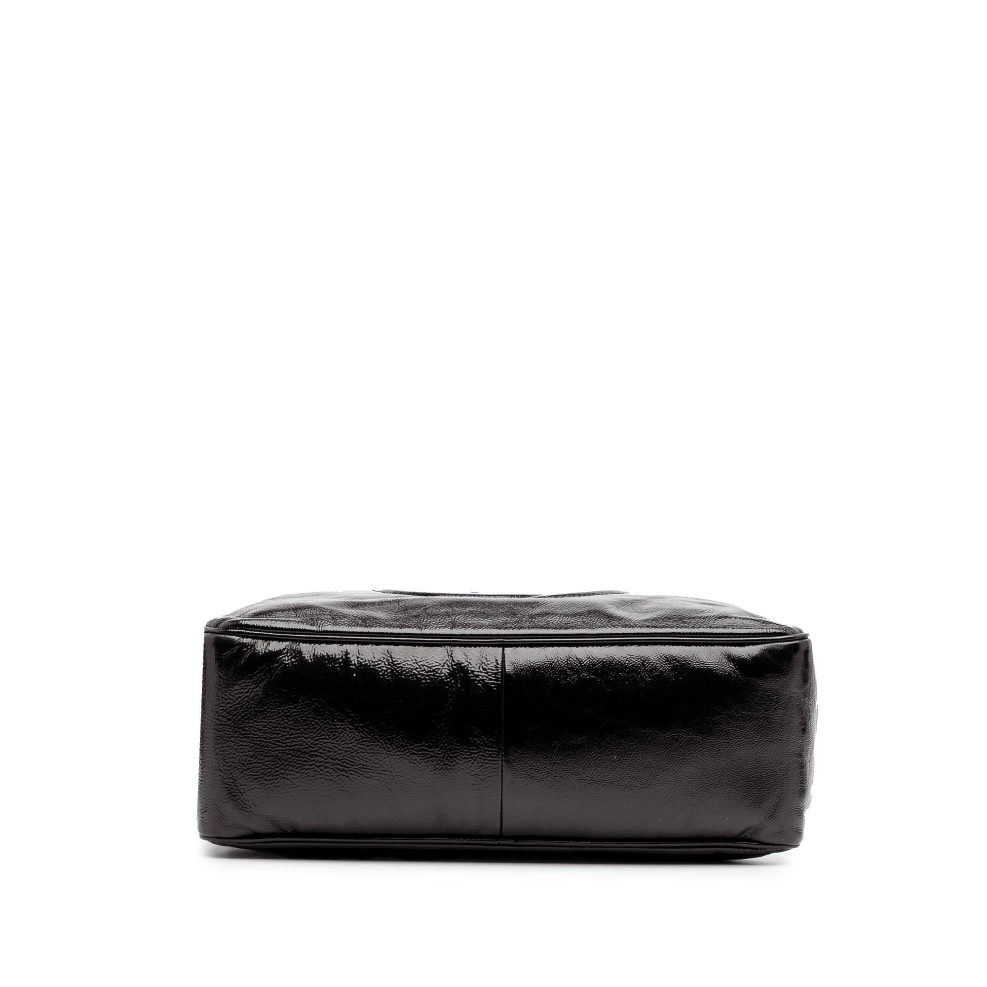 Gucci Patent Soho Chain Shoulder Bag