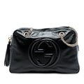 Gucci Patent Soho Chain Shoulder Bag