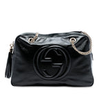 Gucci Patent Soho Chain Shoulder Bag