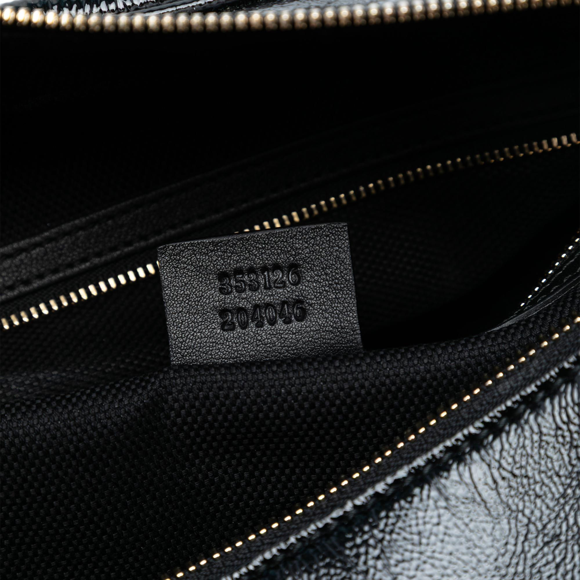 Gucci Patent Soho Chain Shoulder Bag