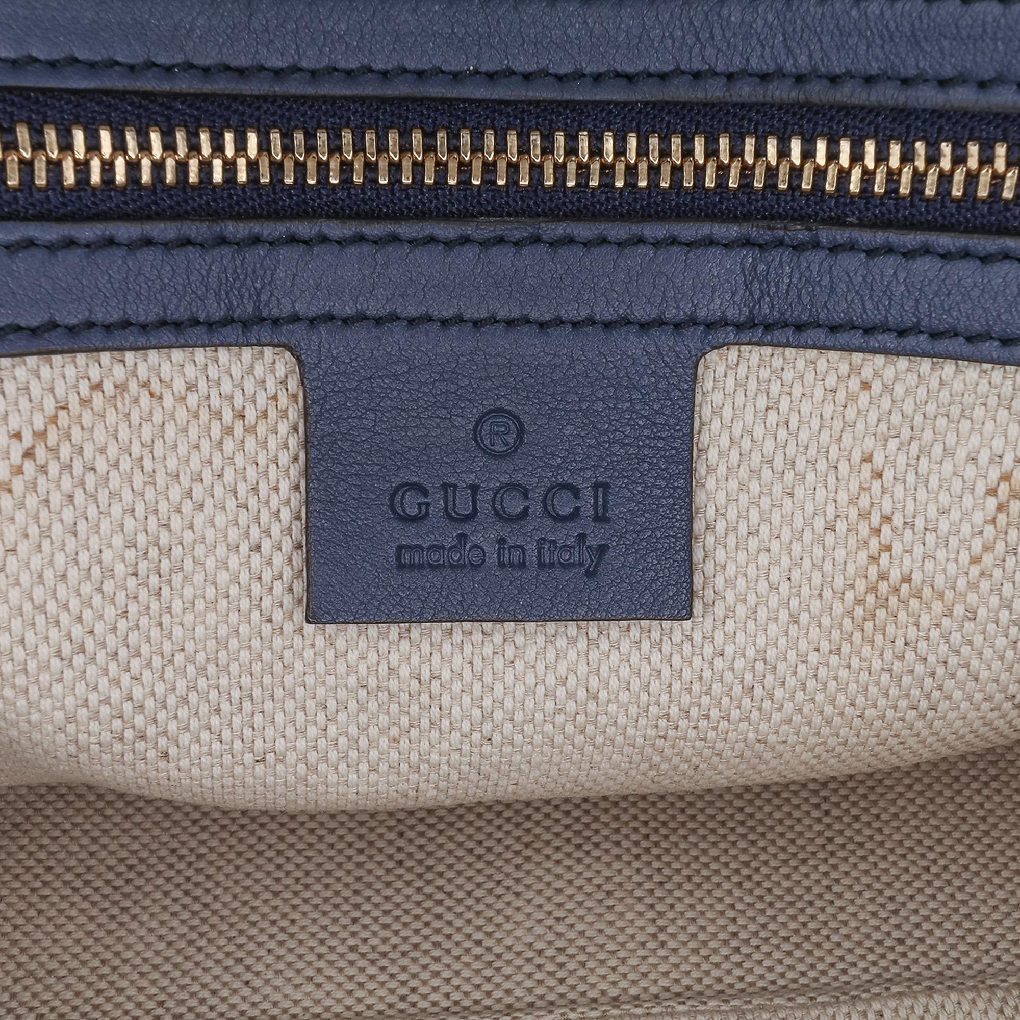 Gucci Patent Soho Chain Zip Shoulder Bag