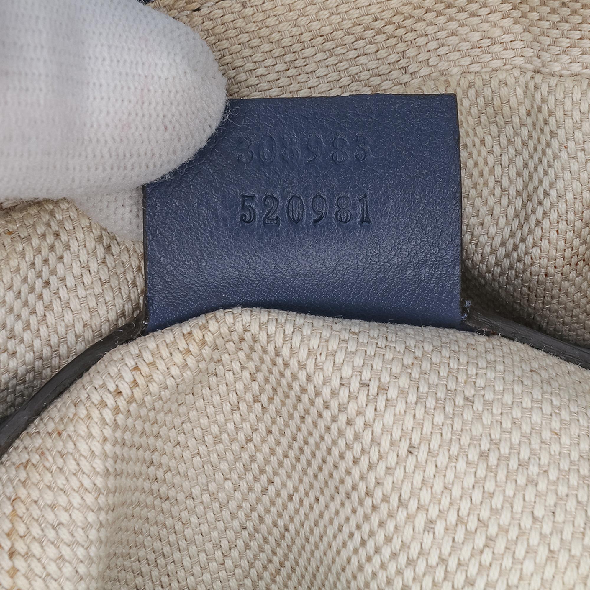 Gucci Patent Soho Chain Zip Shoulder Bag