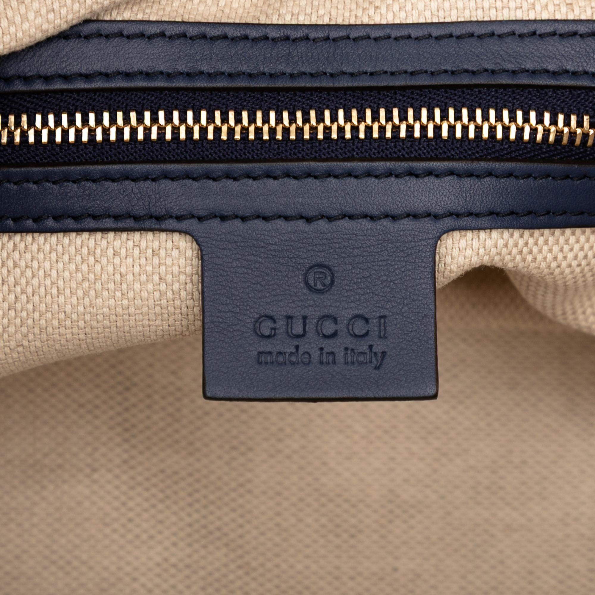 Gucci Patent Soho Chain Zip Shoulder Bag