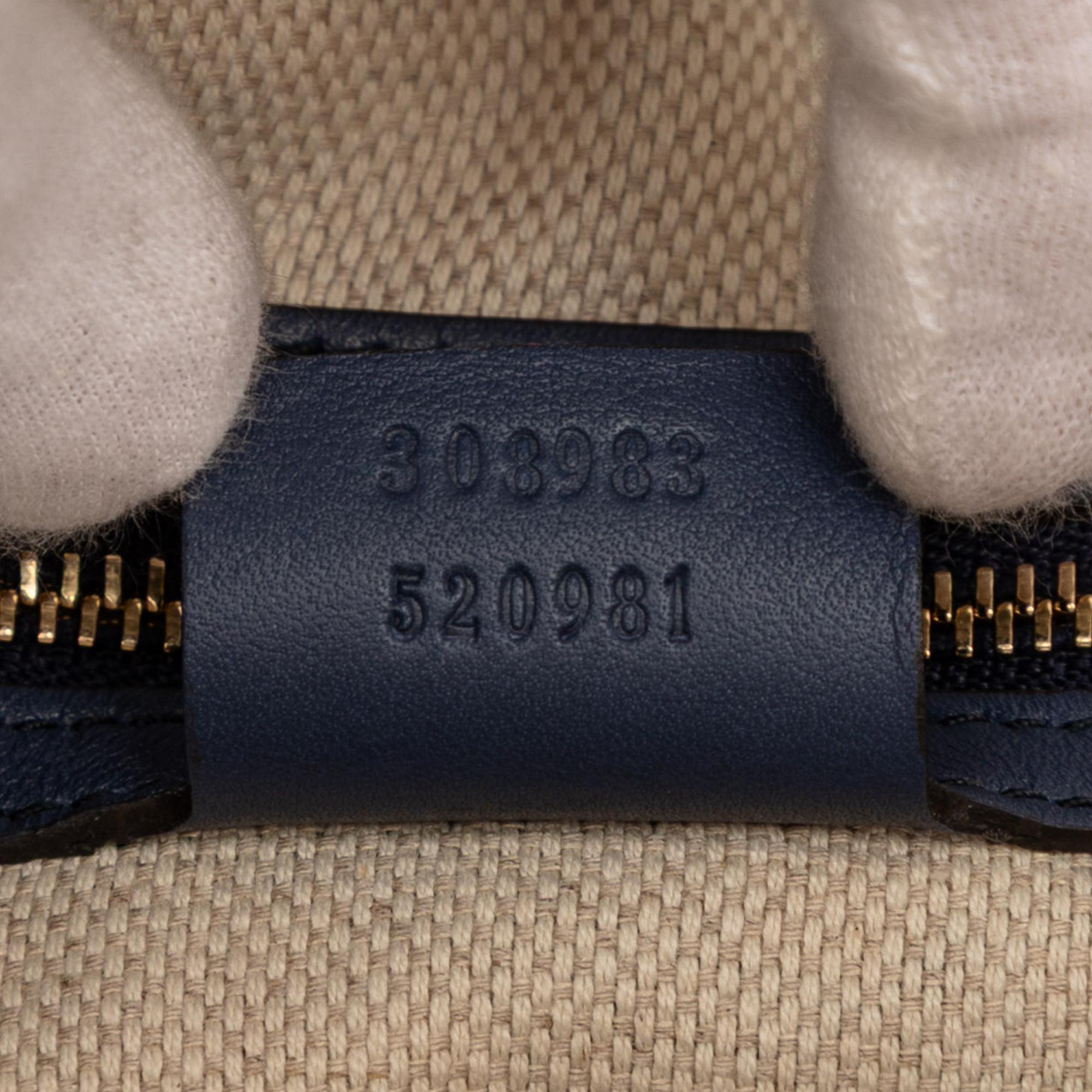 Gucci Patent Soho Chain Zip Shoulder Bag