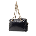 Gucci Patent Soho Chain Zip Shoulder Bag
