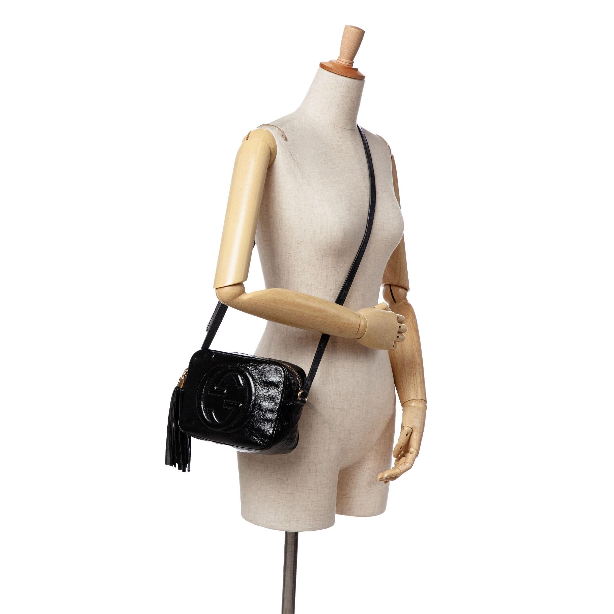 Gucci Patent Soho Disco Crossbody