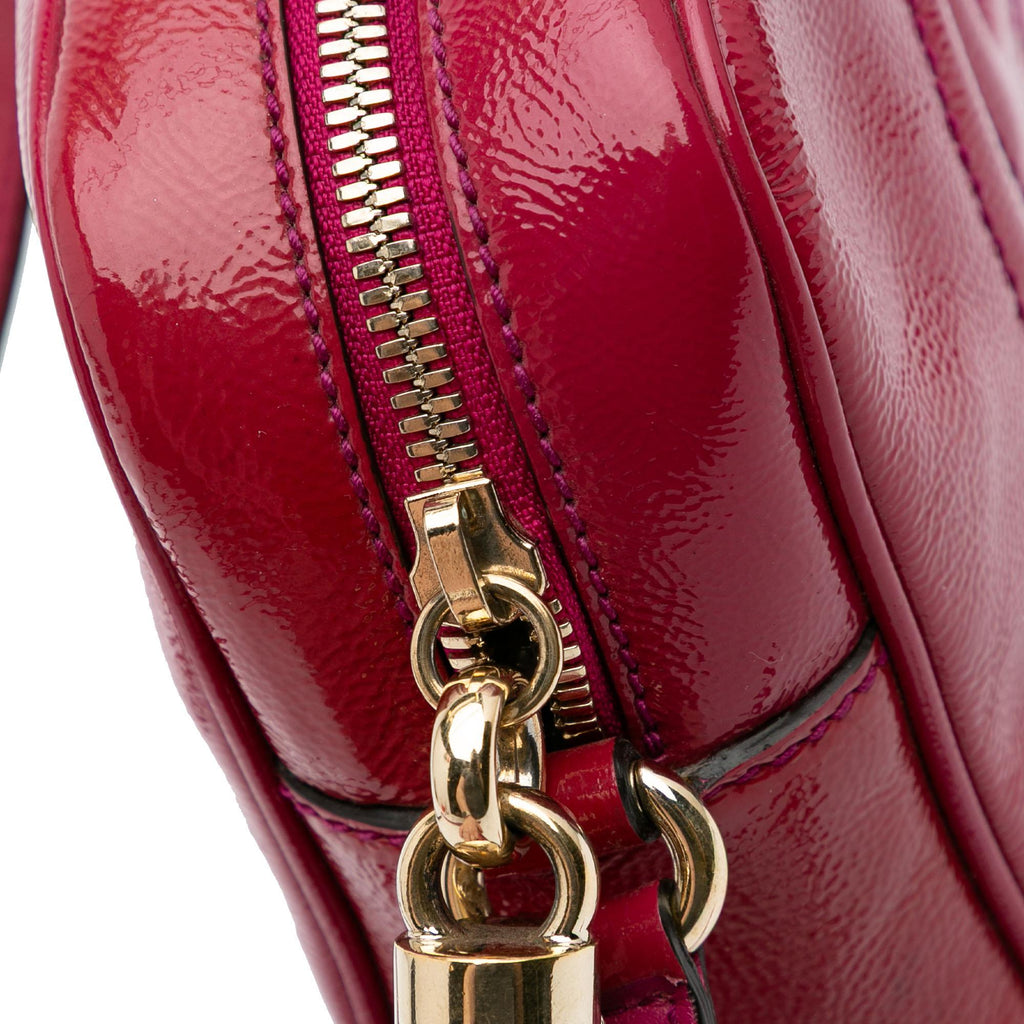 Gucci Patent Soho Disco Crossbody