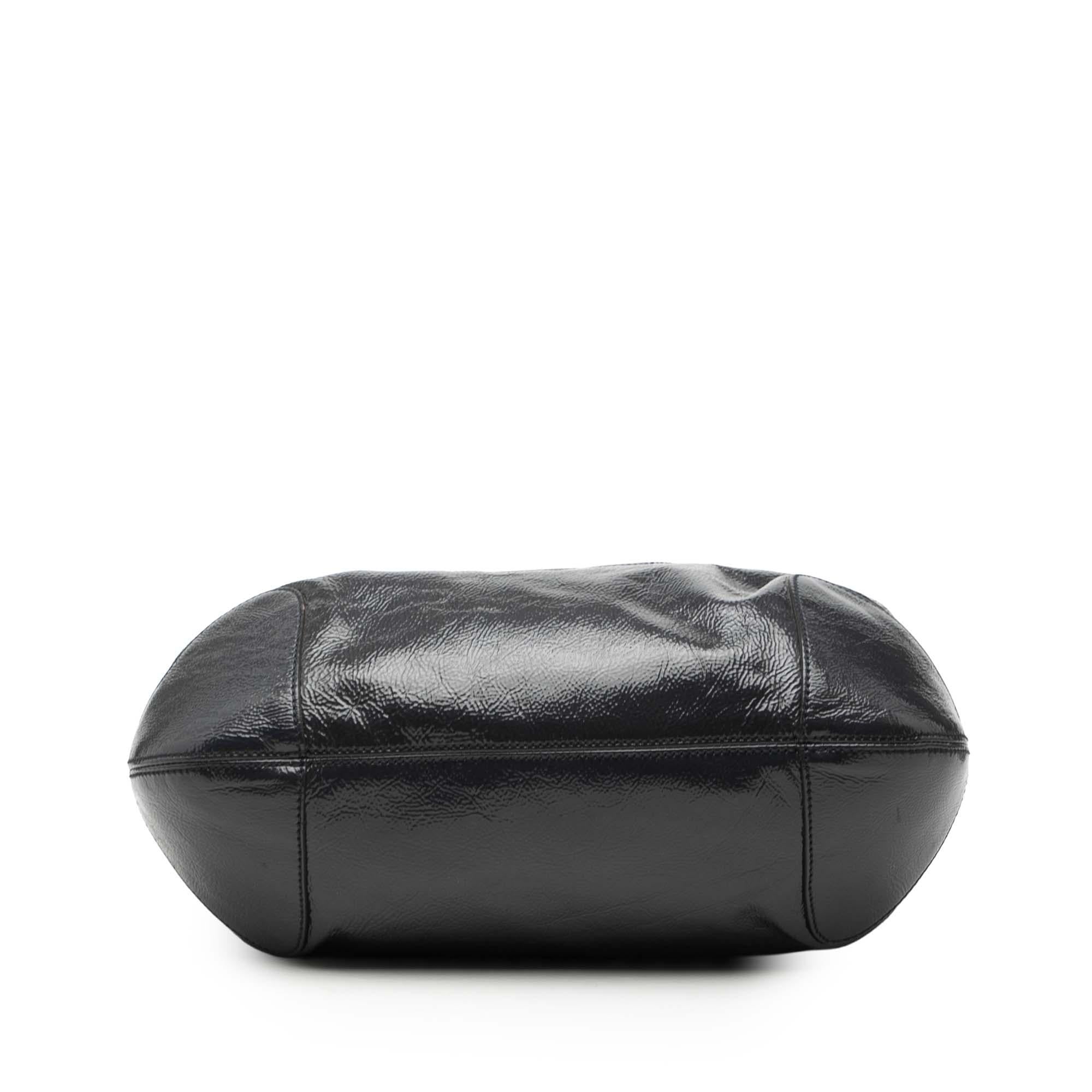 Gucci Patent Soho Shoulder Bag
