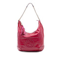 Gucci Patent Soho Shoulder Bag