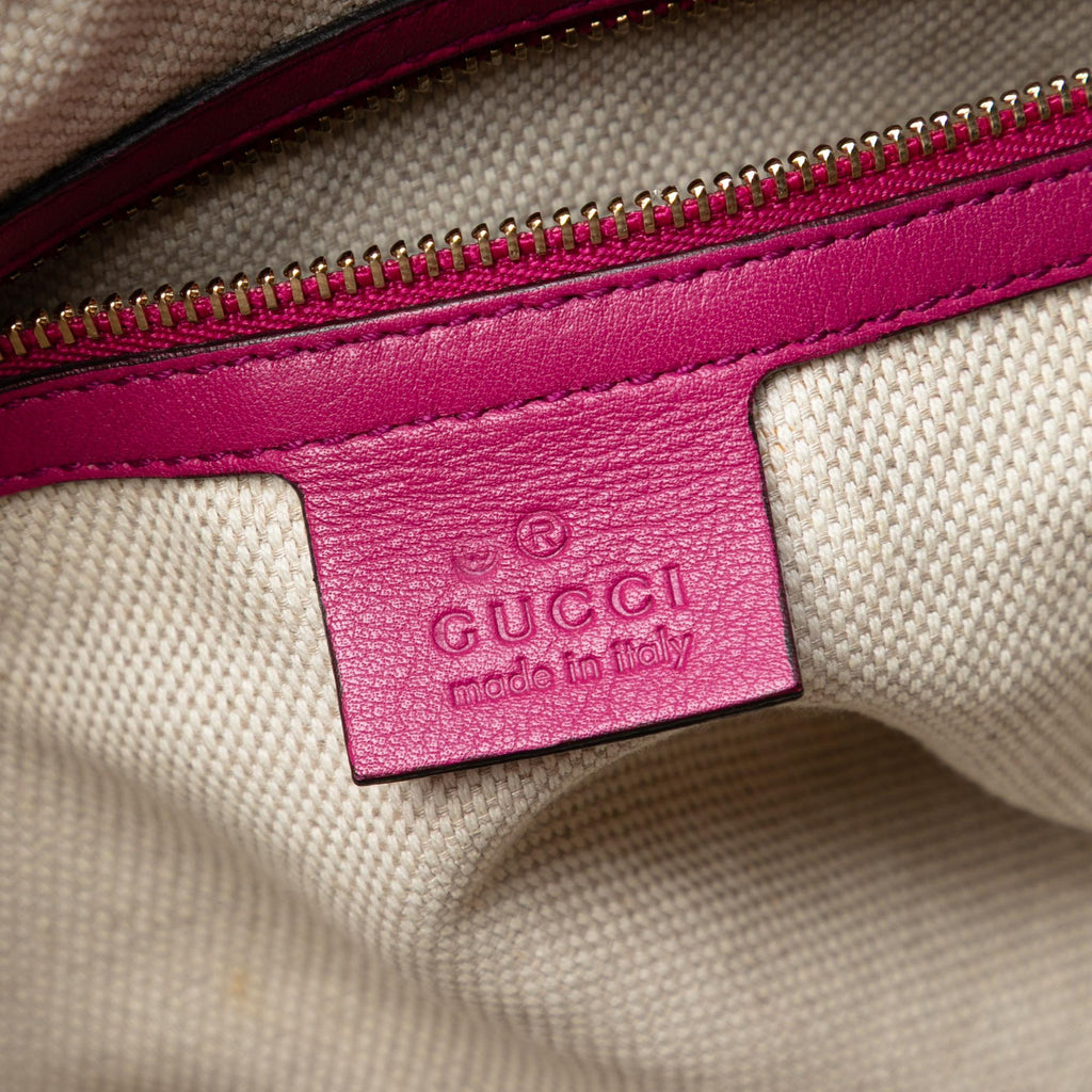 Gucci Patent Soho Shoulder Bag