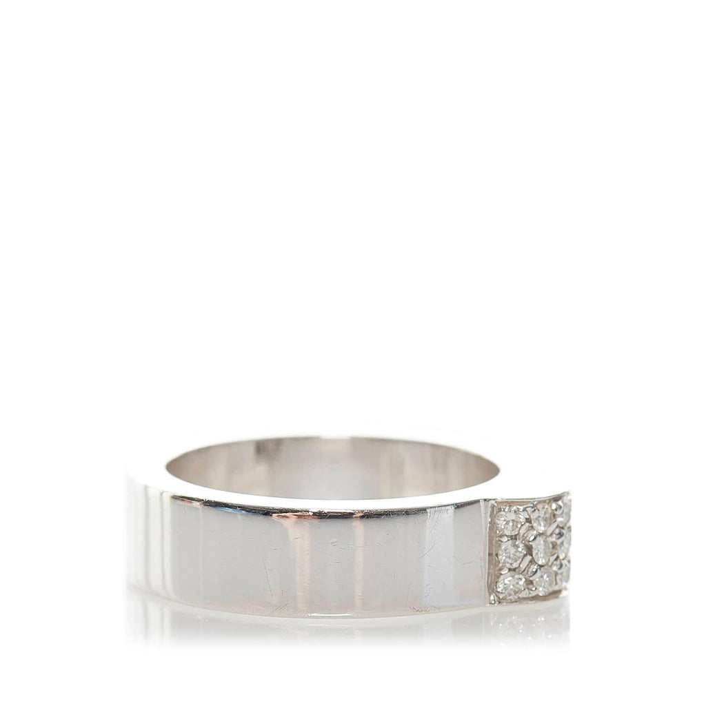 Gucci Pave Diamond Ring - 8 1/4 (SHG-30634)
