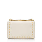 Gucci Pearl Embellished Leather Padlock Small Shoulder Bag (SHF-2JmpQy)