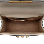 Gucci Pearl Embellished Leather Padlock Small Shoulder Bag (SHF-2JmpQy)
