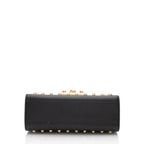 Gucci Pearl Embellished Leather Padlock Small Shoulder Bag