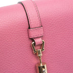 Gucci Pebbled Calfskin Piston Broadway Evening Bag