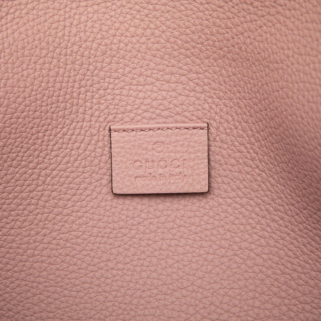 Gucci Pebbled Calfskin Soft Jackie Clutch
