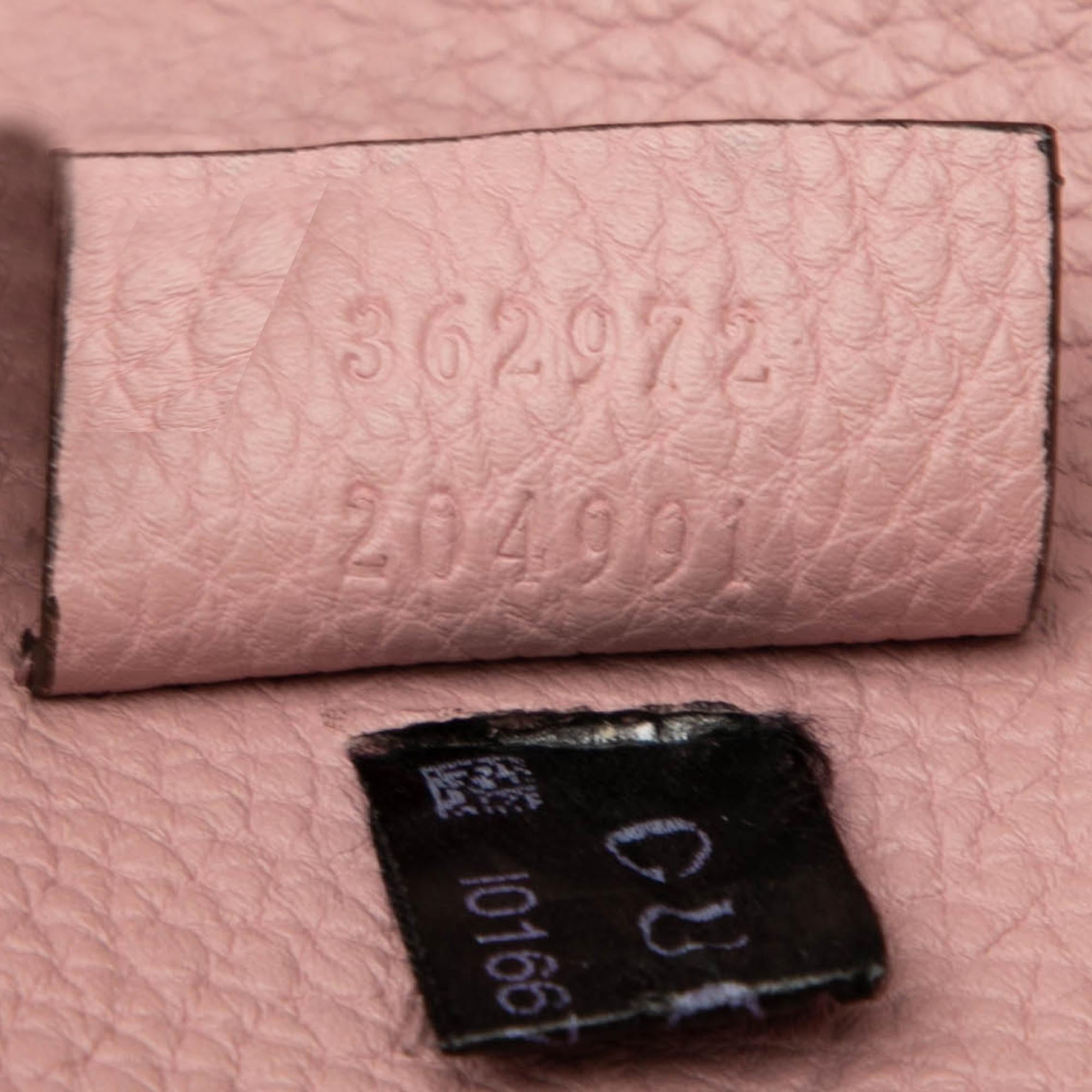 Gucci Pebbled Calfskin Soft Jackie Clutch