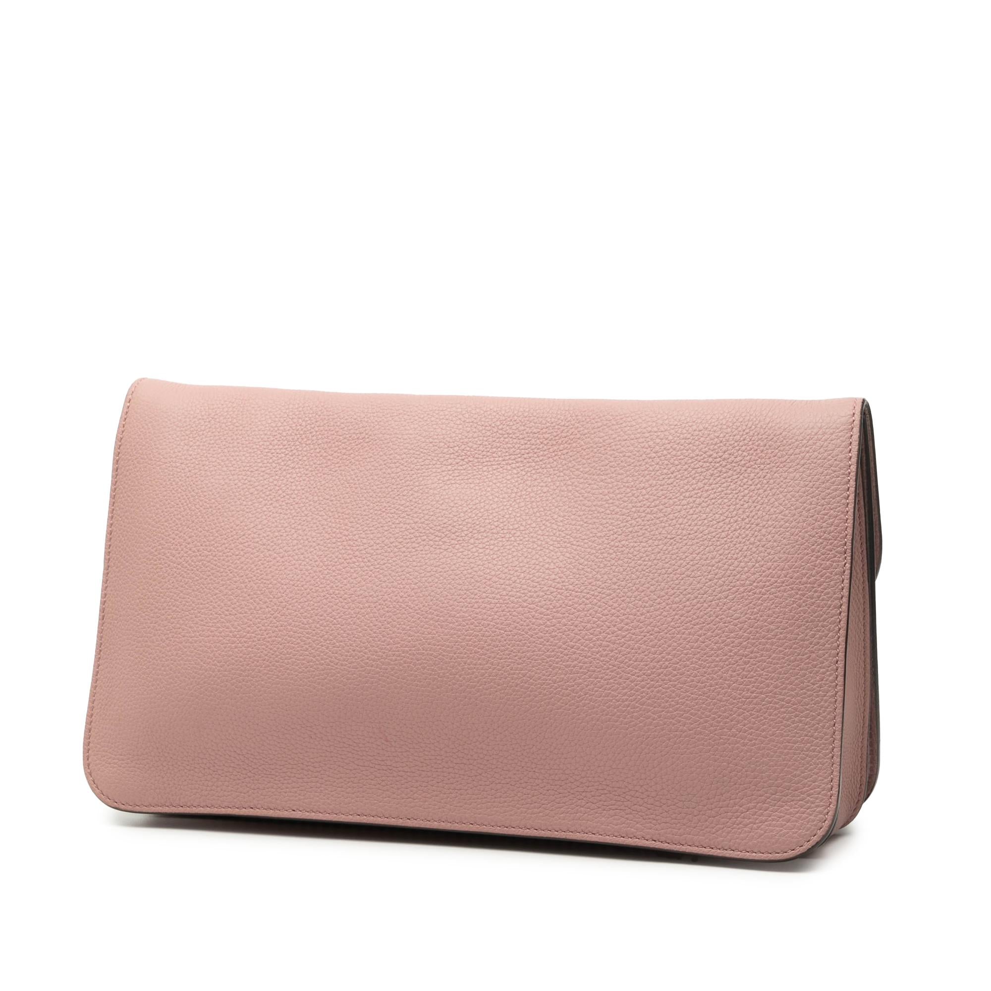 Gucci Pebbled Calfskin Soft Jackie Clutch