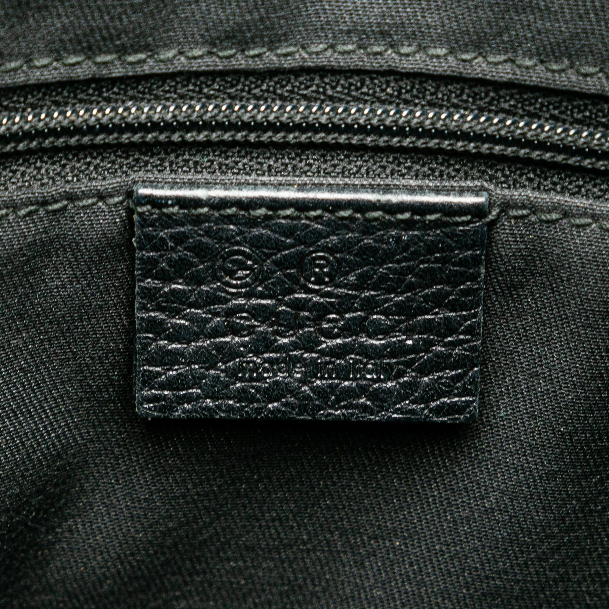 Gucci Pebbled Leather Abbey D Ring Shoulder Bag