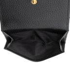 Gucci Pebbled Leather GG Marmont French Flap Wallet (SHF-22143)