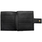 Gucci Pebbled Leather GG Marmont French Wallet