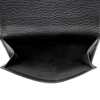 Gucci Pebbled Leather GG Marmont French Wallet