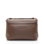 Gucci Pebbled Leather GG Marmont Shoulder Bag (SHF-h48Iia)