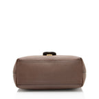 Gucci Pebbled Leather GG Marmont Shoulder Bag (SHF-h48Iia)