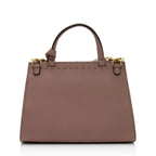 Gucci Pebbled Leather GG Marmont Top Handle Mini Shoulder Bag (SHF-1GP6PA)
