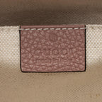 Gucci Pebbled Leather GG Marmont Top Handle Mini Shoulder Bag (SHF-1GP6PA)