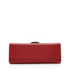 Gucci Pebbled Leather GG Marmont Mini Top Handle (SHF-CZXc44)